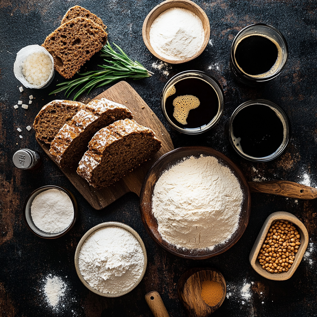  ingredients for recipe Guinness bread