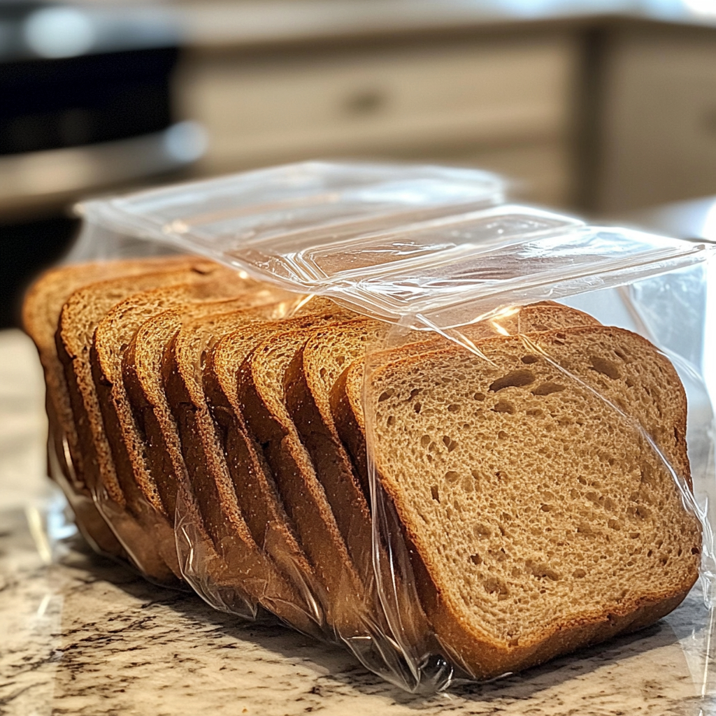 storing recipe Guinness bread slices