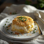 serving of easy mac and cheese recipe baked