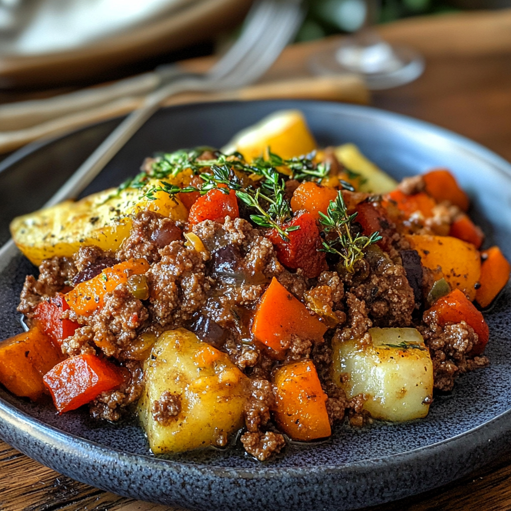Hunters Casserole with Ground Venison Recipe: The Ultimate 5-Step Hearty Bake 8 Plated hunters casserole with ground venison and veggies