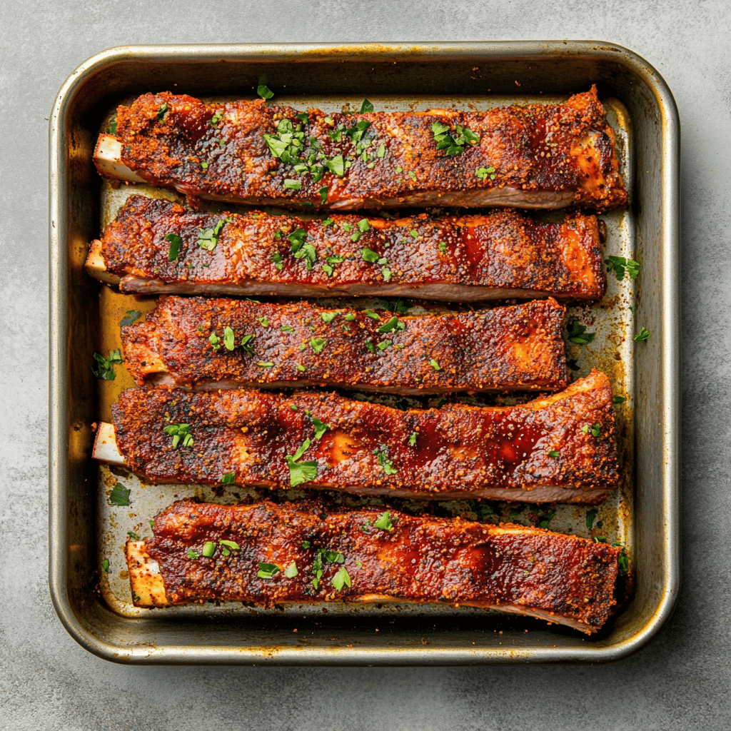 dry rub on ribs before smoking