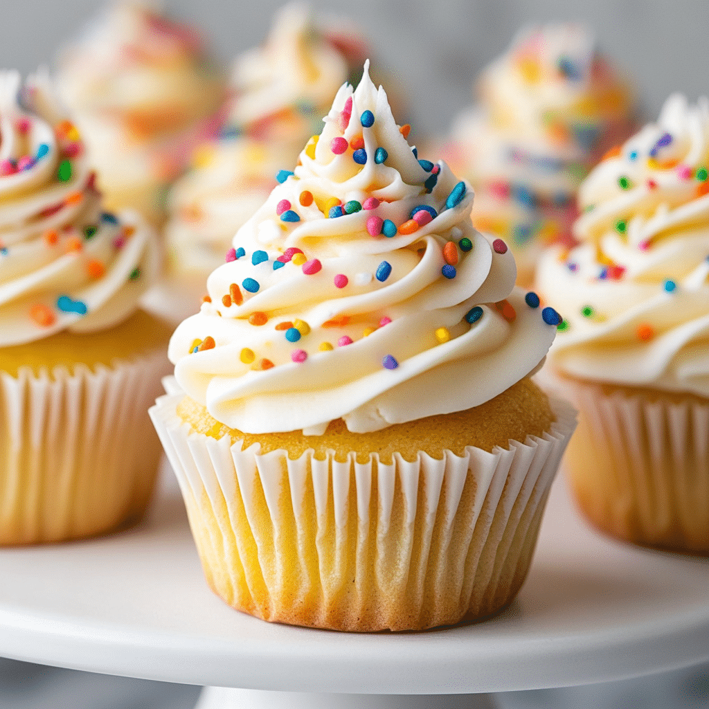 frosting recipe easy served on cupcakes