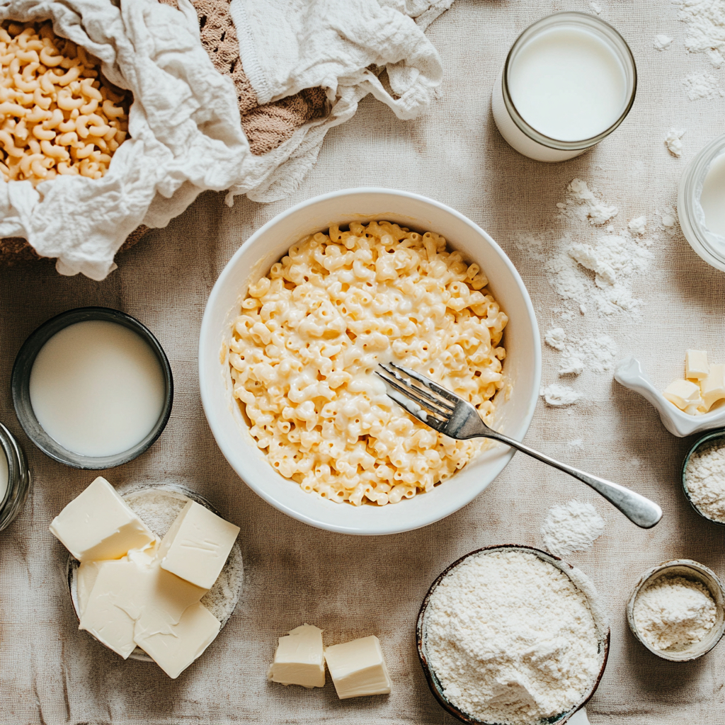 kraft mac and cheese recipe card visual