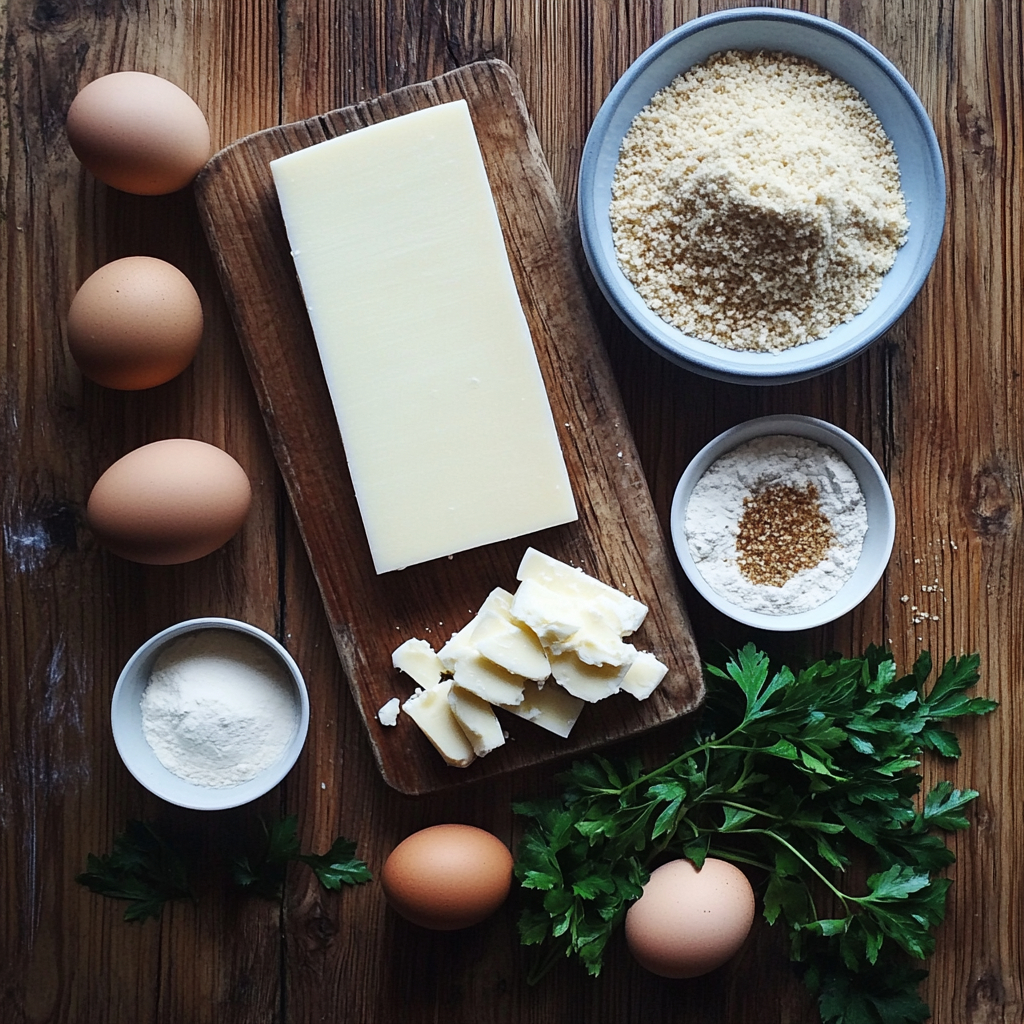 ingredients for mozzarella cheese sticks recipe