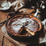 Nutella gooey butter cake fresh out of the oven