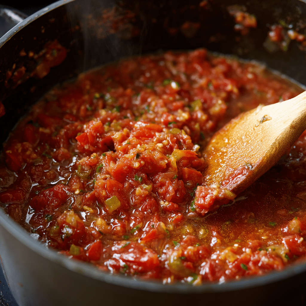 pappa al pomodoro tomato soup cooking process