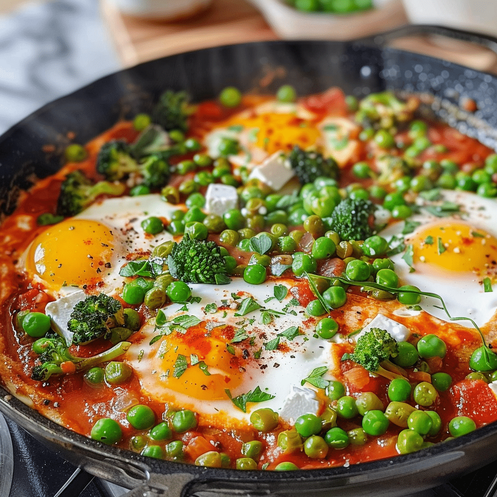 Pea & Broad Bean Shakshuka Recipe